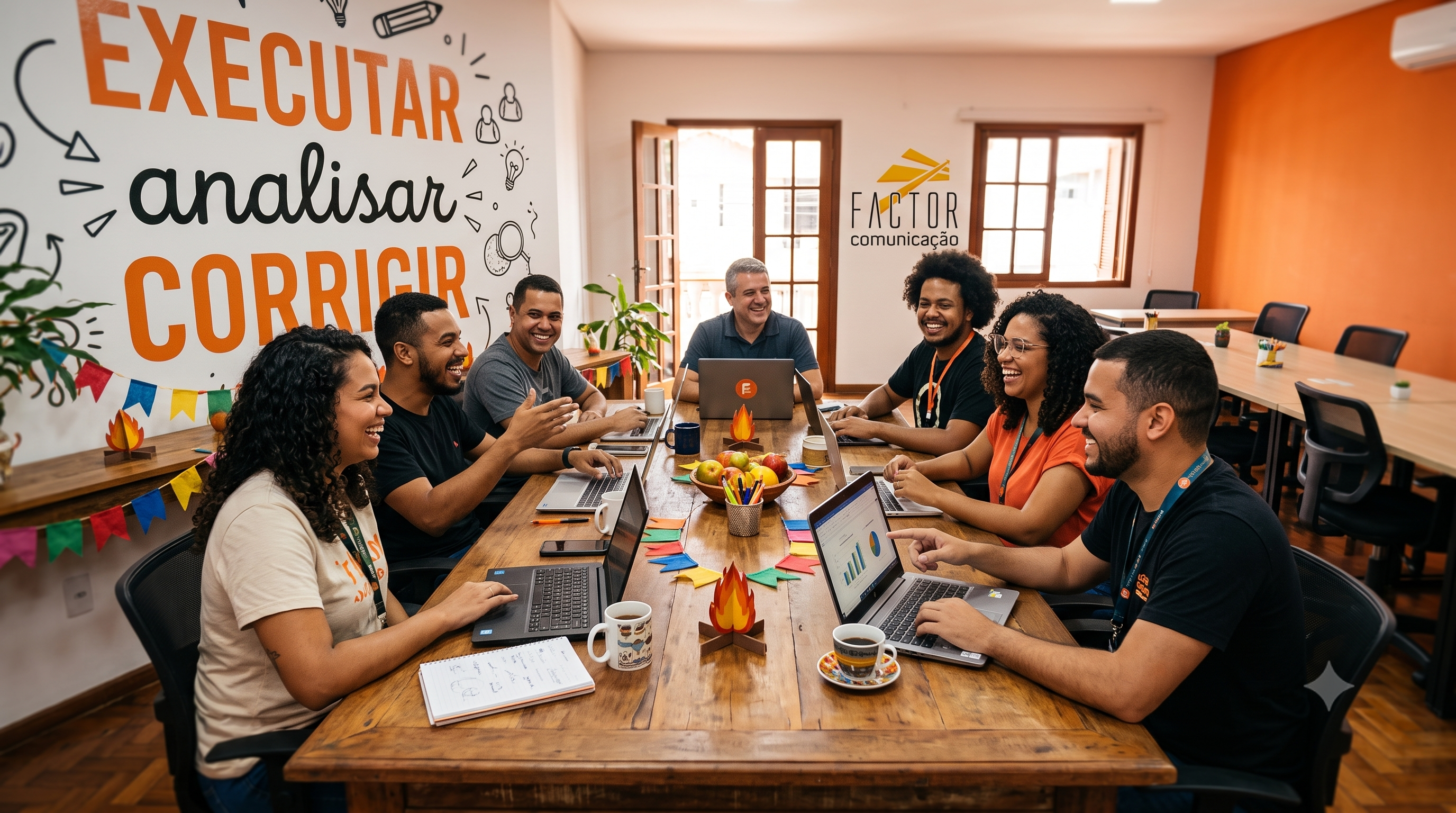 Agência de Marketing em Salvador Ondina, Equipe Factor Comunicação
